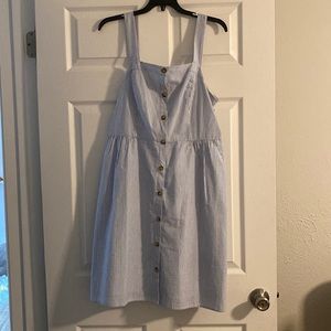 Wide Strap Picnic Dress
